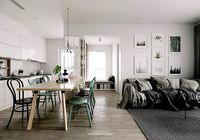 MAX-I-22-06-0048 Minimalist white tone timber wabisabi apartment