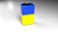 9v Li-ion Rechargeable Battery