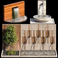 Waterfall fountains cascade 08