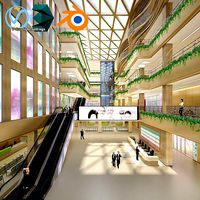 Hospital Lobby - 01 - 3D Model