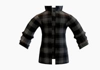 gray cartoon jacket