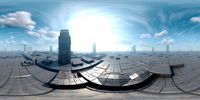 360 scifi city panora