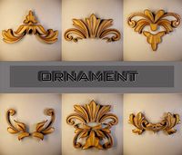 Ornament 3D Model-vol3