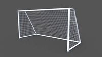 PBR Soccer Football Goal Post B