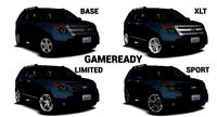 Ford Explorer 2014 Mk V Pre-FL Whole Range Pack Gameready