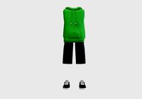 cartoon sports outfit