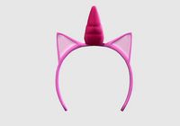 female unicorn headband