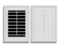 Window Shutters Blinds Plantation Style Pack High Poly Low Poly