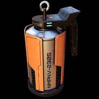 Game Ready Sci fi granade PBR