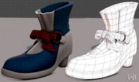 Shoes cartoonV47