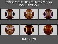 PBR Sci-Fi Texture Pack 20