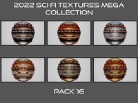 PBR Sci-Fi Texture Pack 16
