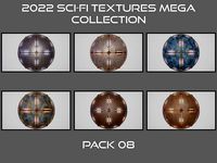 PBR Sci-Fi Texture Pack 08