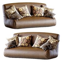 Leather Bean Bag Sofa N11