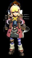 FFCG-H-22-06-002606 Game character 3 models hunter team