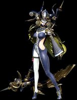 FFCG-H-22-06-002677 Lady Costume Series warrior rigged game
