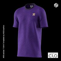 adidas T-Shirt for CLO3D-Marvelous Designer