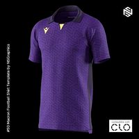 Macron Football Shirt for CLO3D-Marvelous Designer