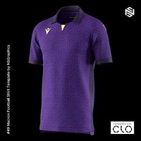 Macron Football Shirt for CLO3D-Marvelous Designer
