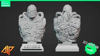 NEMESIS ULTRA-DETAILED SUPPORT-FREE BUST 3D MODEL