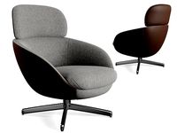 Russell Lounge Armchair By Minotti