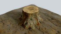 STUMP WITH TERRAIN