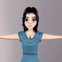 3D GIRL MODEL