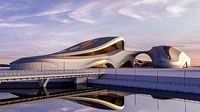 Futuristic building 45