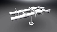 Lewis LMG scale model | 3D