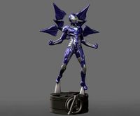 Invisible Woman Statues 3D Model Ready to Print STL | 3D