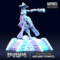 Wizard Dalania the Council Empress | 3D