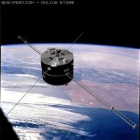 NASA Geotail Satellite 3D Model