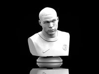 Kylian Mbappe 3D Printable Bust | 3D