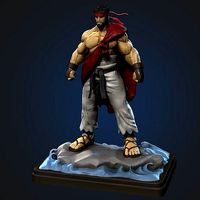 Ryu Street Fighter 6 Fanart | 3D