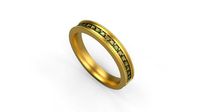Minimalist Ring 377 | 3D