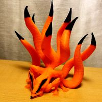 nine tailed demon fox | 3D