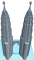 Syifa Petronas twin tower KLCC | 3D