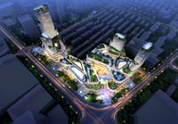 City shopping mall 014 3D Model