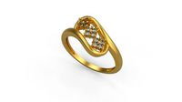 Minimalist Ring 257 | 3D