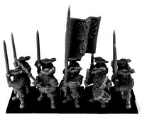Regiment of Zweihander of the Empire | 3D