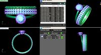 Elegant GEM Ring4 | 3D