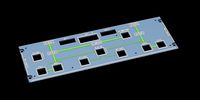 AIRBUS A320 OVERHEAD - ELEC PANEL | 3D