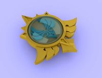 Genshin Impact Mondstadt Eye of God 3D print model | 3D