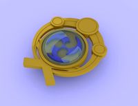 Genshin Impact Inazuma Eye of God 3D print model | 3D
