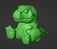 Baby T Rex Dinosaur | 3D