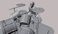 Lars Ulrich metallica - 3d printing | 3D