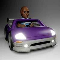 CHIBI CAR No 33 - Spider Rome | 3D