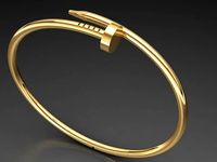 new desingn bracelet carter nail new pin handcuff | 3D