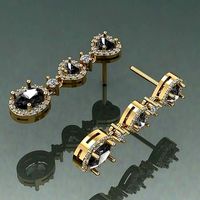 Earrings Puset Model 1606 | 3D