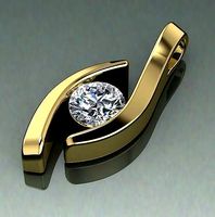 Pendant Model 1547 | 3D